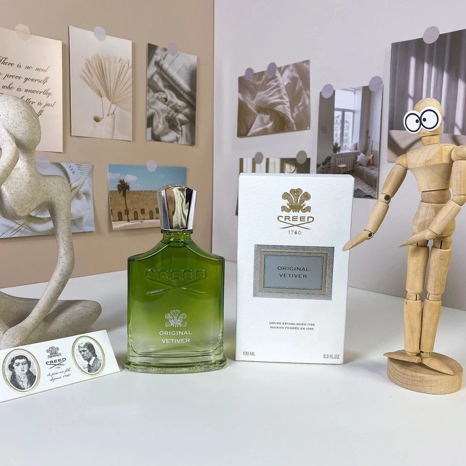 321_信条 纯粹香根草_Creed Vetiver Eau DE Parfum Spray Unisex 3.3 Oz - 100 ml(4) Creed Vetiver Eau DE Parfum Spray Unisex 3.3 Oz / 100 ml - Image 1